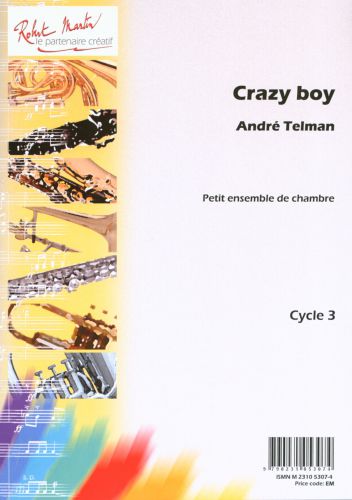copertina CRAZY BOY Editions Robert Martin