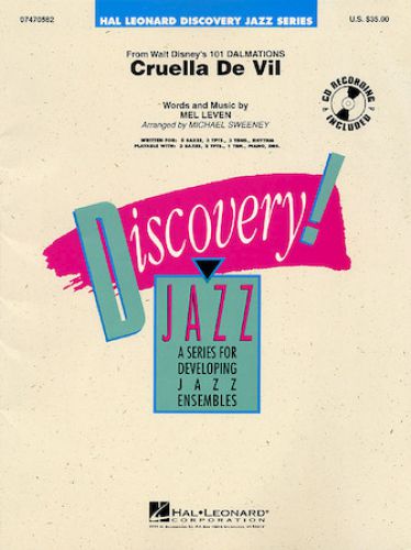 copertina Cruella De Vil Hal Leonard