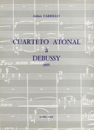copertina Cuarteto atonal a Debussy Jobert
