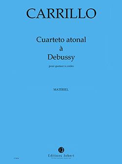 copertina Cuarteto atonal a Debussy Jobert