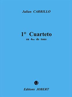 copertina Cuarteto in 1/4 de tono Jobert
