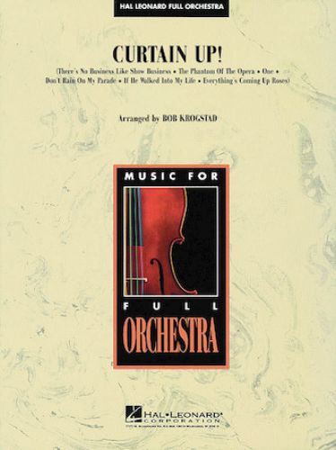 copertina Curtain Up! Hal Leonard