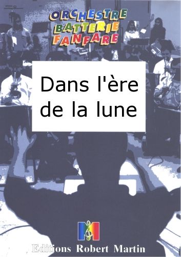 copertina Dans l're de la Lune Martin Musique