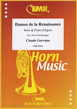 copertina Danses de la Renaissance Marc Reift