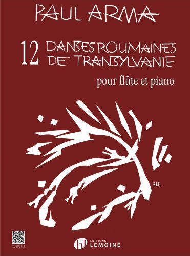 copertina Danses roumaines de Transylvanie (12) Editions Henry Lemoine
