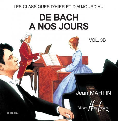 copertina De Bach � nos jours Vol.3B CD seul Editions Henry Lemoine