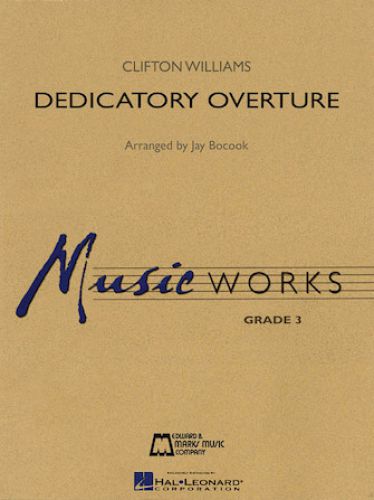 copertina Dedicatory Overture Hal Leonard