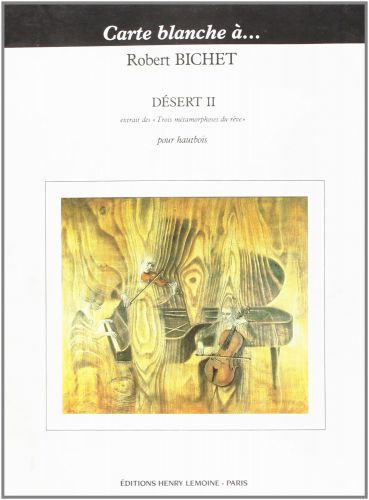 copertina D�sert II Editions Henry Lemoine