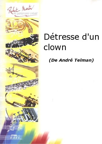 copertina Dtresse d'Un Clown Robert Martin