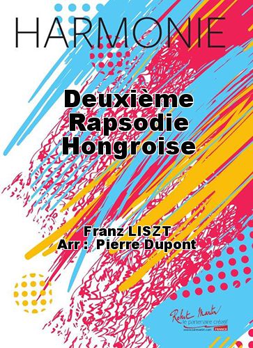 copertina Deuxime Rapsodie Hongroise Robert Martin