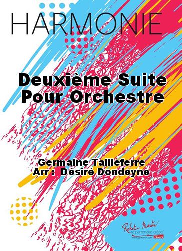 copertina Deuxime Suite Pour Orchestre Robert Martin