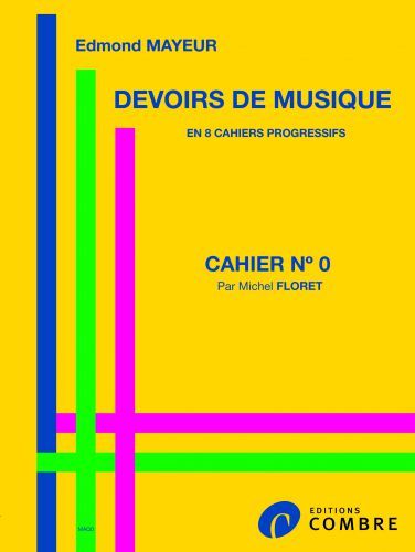 copertina Devoirs de musique cahier 0 Combre