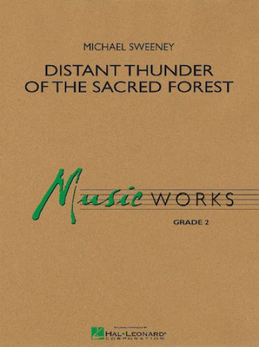 copertina Distant Thunder of the Sacred Forest Hal Leonard