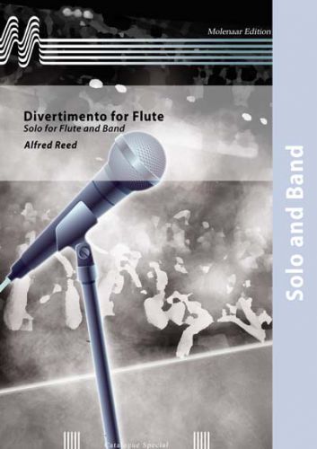 copertina Divertimento for Flute Molenaar