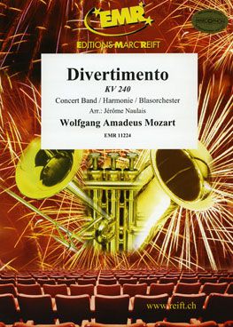copertina Divertimento KV 240 Marc Reift