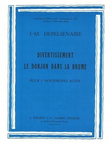 copertina Divertissement - Donjon dans la brume Combre