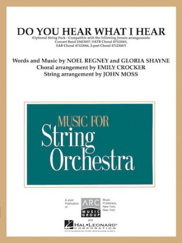 copertina Do You Hear What I Hear? Hal Leonard