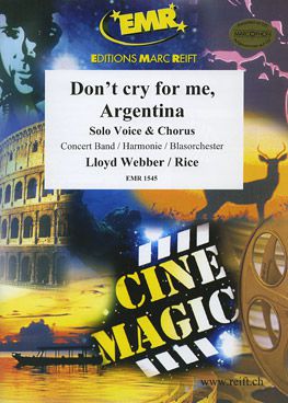 copertina Don T Cry For Me Argentina Marc Reift
