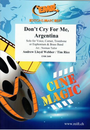 copertina Don'T Cry For Me, Argentina Marc Reift