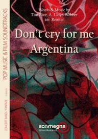 copertina Don T Cry For Me Argentina Scomegna