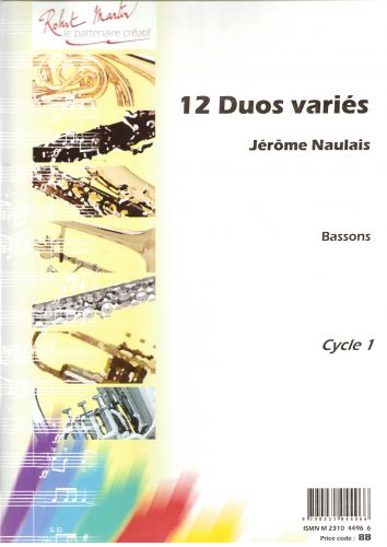 copertina Douze Duos Varis Editions Robert Martin