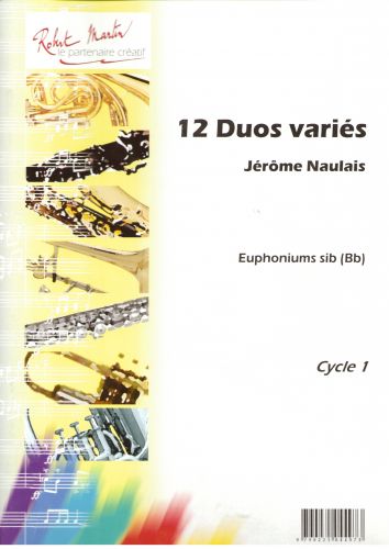 copertina Douze Duos Varis (Version Bb) Robert Martin