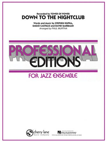 copertina Down to the Nightclub Hal Leonard