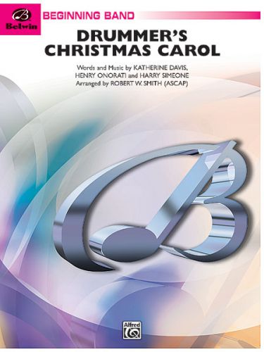 copertina Drummer's Christmas Carol Warner Alfred