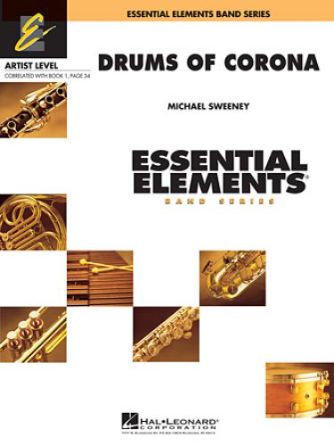 copertina Drums Of Corona Hal Leonard