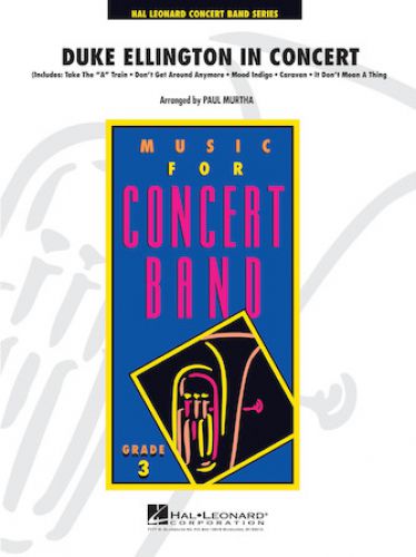 copertina Duke Ellington in Concert Hal Leonard