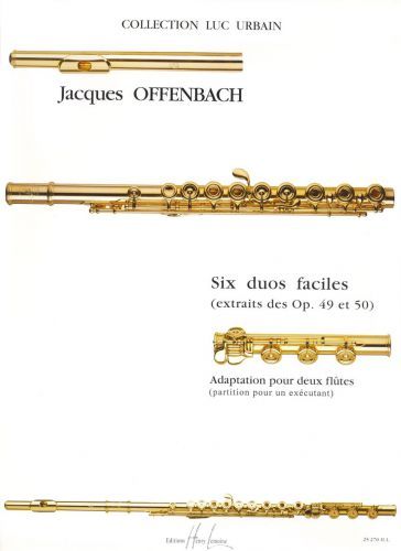 copertina Duos faciles (6) extrait des Duos Op.49 et 50 Editions Henry Lemoine