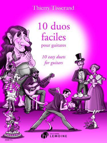 copertina Duos faciles pour guitare (10) Editions Henry Lemoine