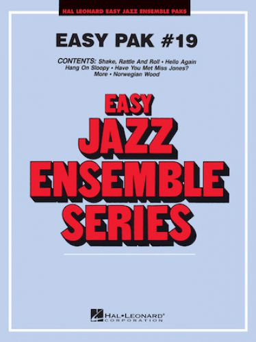 copertina Easy Jazz Ensemble Pak 19 Hal Leonard
