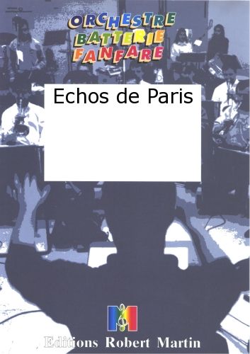 copertina Echos de Paris Robert Martin