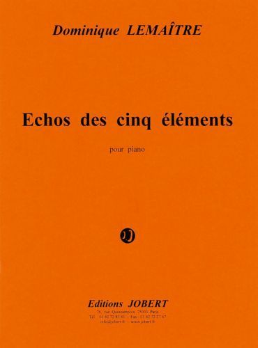 copertina Echos des cinq lments Jobert