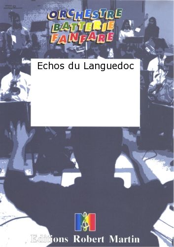 copertina Echos du Languedoc Robert Martin