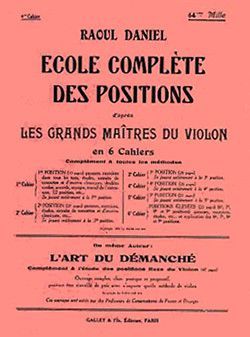 copertina Ecole des positions Vol.4 (4 position) Combre