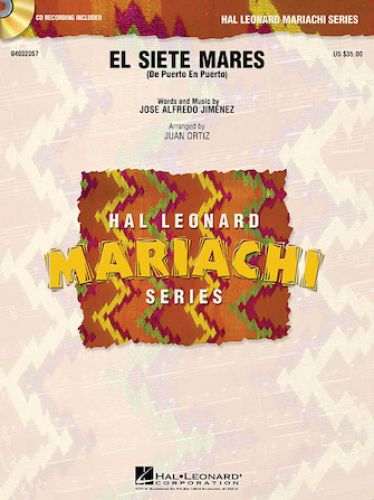 copertina El Siete Mares De Puerto en Puerto Hal Leonard