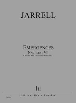 copertina Emergences - Nachlese VI Editions Henry Lemoine