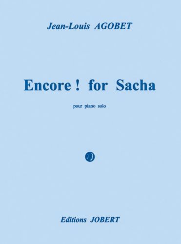 copertina Encore ! For Sacha Jobert