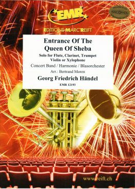 copertina Entrance Of The Queen Of Sheba avce instrument SOLO Marc Reift