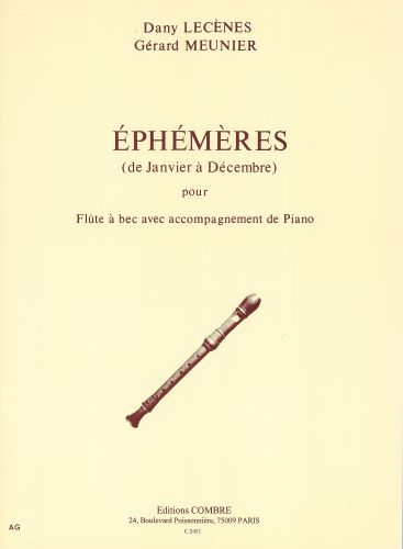 copertina Ephmres : Janvier  dcembre Combre