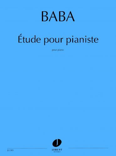 copertina Etude pour pianiste Jobert