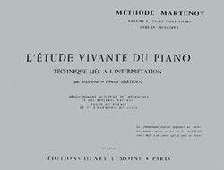 copertina Etude vivante 1 - prparatoire matre Editions Henry Lemoine