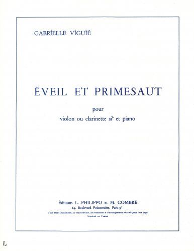 copertina Eveil et primesaut Combre