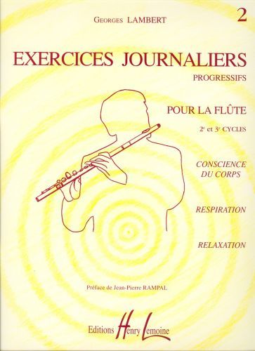 copertina Exercices journaliers Vol.2 Editions Henry Lemoine