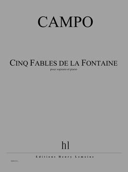 copertina Fables de la Fontaine (5) Editions Henry Lemoine