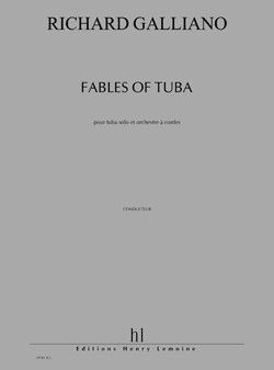 copertina Fables of tuba Editions Henry Lemoine