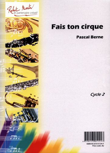 copertina Fais Ton Cirque Saxophone Tenor Robert Martin