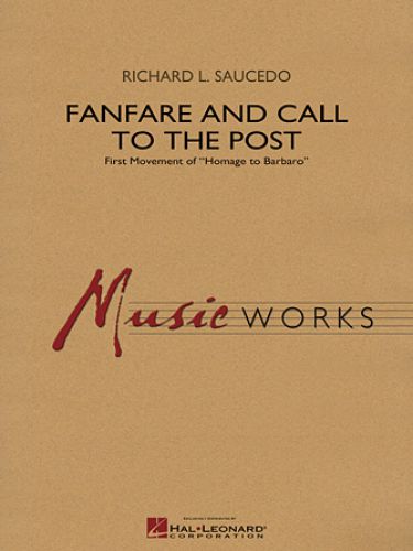 copertina Fanfare and Call to the Post Hal Leonard
